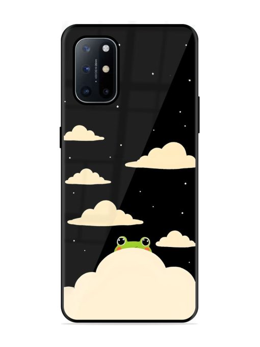 Froggy Night Sky Glossy Soft Edge Case for Oneplus 8T (5G) Chachhi