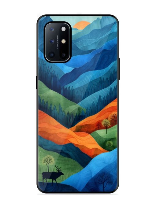 Layers Of The Land Glossy Soft Edge Case for Oneplus 8T (5G) Chachhi