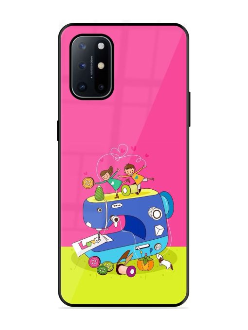 Sew Cute Glossy Soft Edge Case for Oneplus 8T (5G) Chachhi