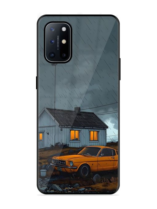 Rainy Day Retreat Glossy Soft Edge Case for Oneplus 8T (5G) Chachhi