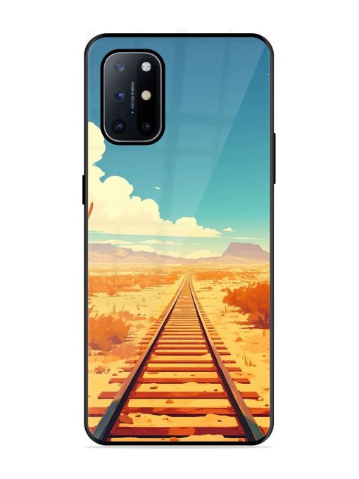 Endless Horizon Glossy Soft Edge Case for Oneplus 8T (5G) Chachhi