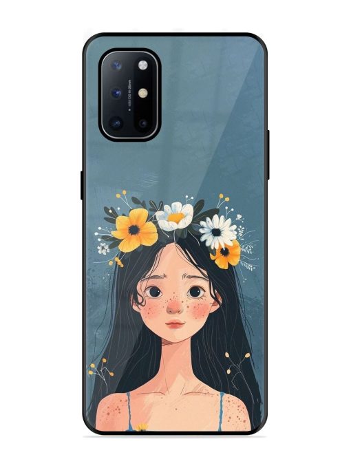 Gurl Art Glossy Soft Edge Case for Oneplus 8T (5G) Chachhi