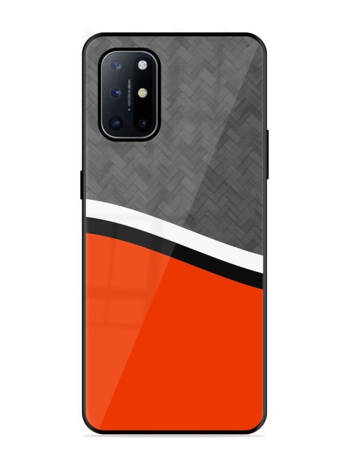 Bold Contrast Glossy Soft Edge Case for Oneplus 8T (5G) Chachhi