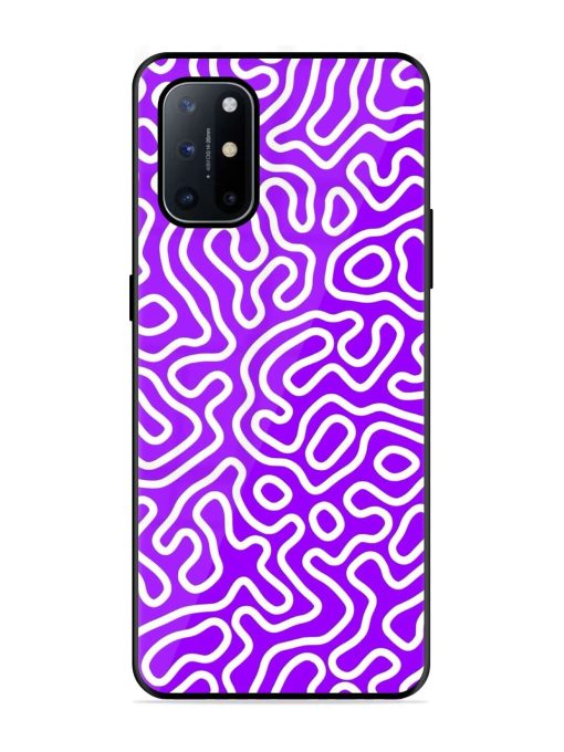 Wavy Wonder Glossy Soft Edge Case for Oneplus 8T (5G) Chachhi