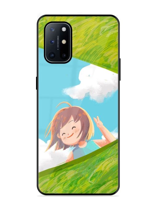 I'M On My Way Glossy Soft Edge Case for Oneplus 8T (5G) Chachhi