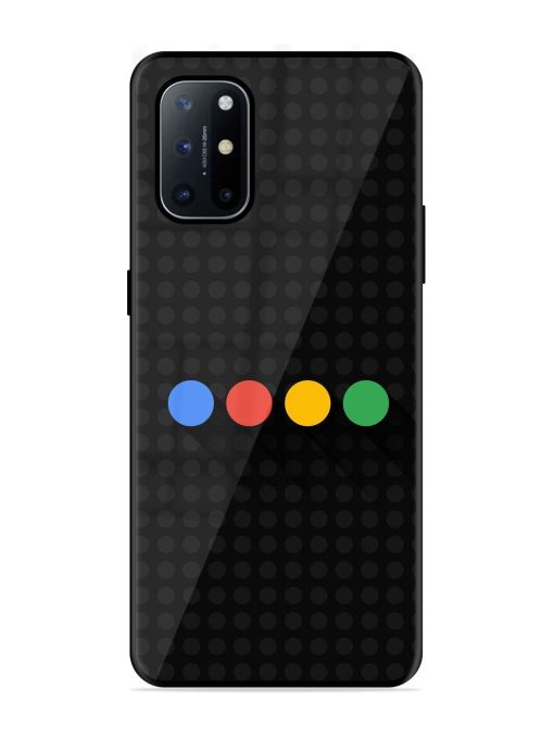 Google Dots Glossy Soft Edge Case for Oneplus 8T (5G)