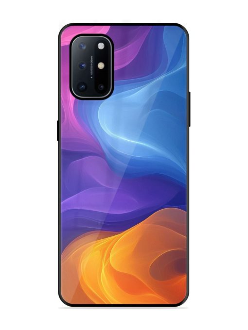 Cosmic Currents Glossy Soft Edge Case for Oneplus 8T (5G) Chachhi