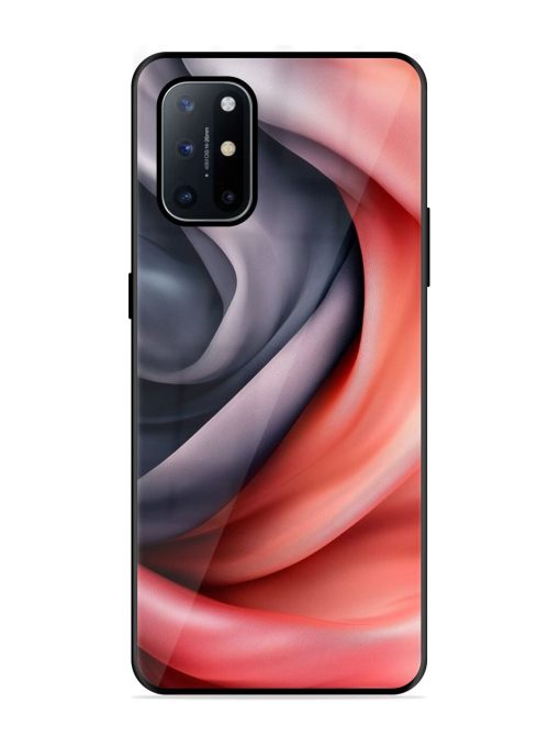 Swirling Silk Glossy Soft Edge Case for Oneplus 8T (5G) Chachhi