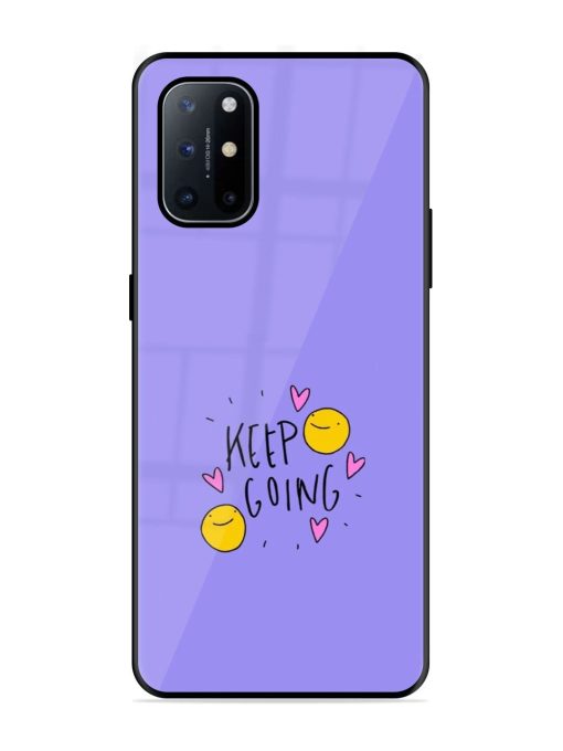 Smiling Through It All Glossy Soft Edge Case for Oneplus 8T (5G) Chachhi