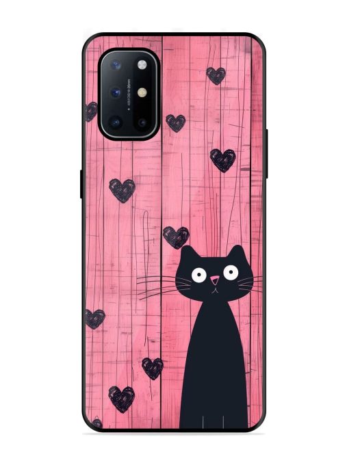 Feline Valentine'S Day Glossy Soft Edge Case for Oneplus 8T (5G)