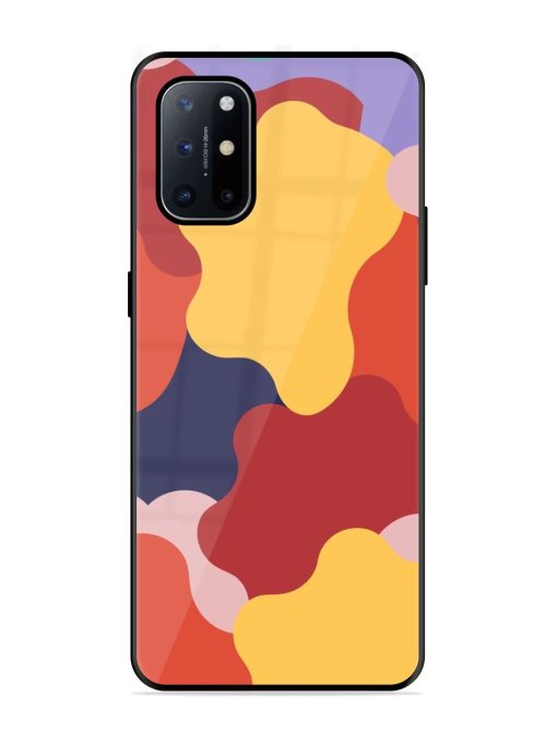 Gooey Color Chaos Glossy Soft Edge Case for Oneplus 8T (5G) Chachhi