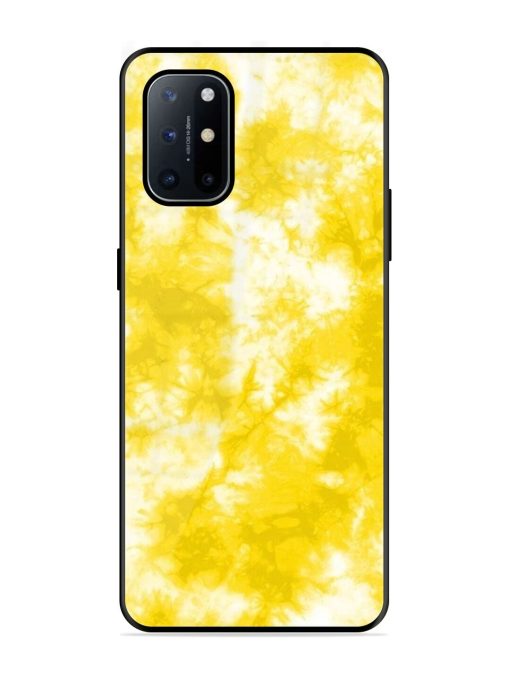 Golden Tie-Dye Twirl Glossy Soft Edge Case for Oneplus 8T (5G) Chachhi