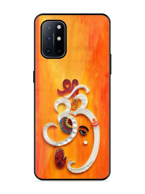 Ganesha In Quilling Art Glossy Soft Edge Case for Oneplus 8T (5G) Chachhi