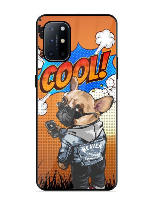 Cool Pup Glossy Soft Edge Case for Oneplus 8T (5G) Chachhi