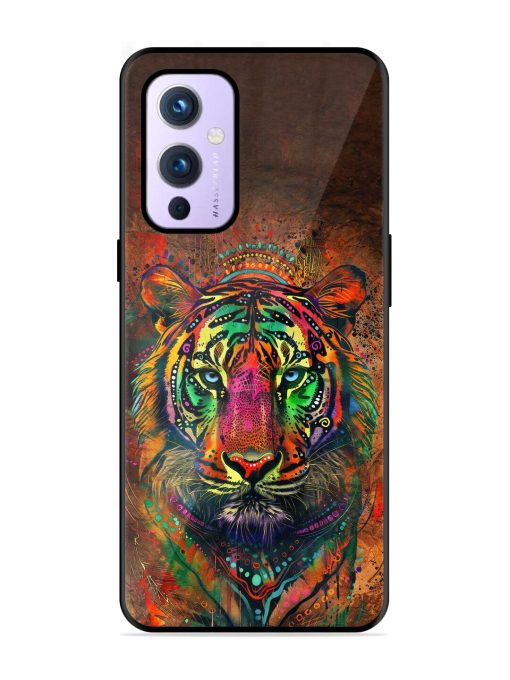 Cosmic Tiger Glossy Soft Edge Case for Oneplus 9 (5G)