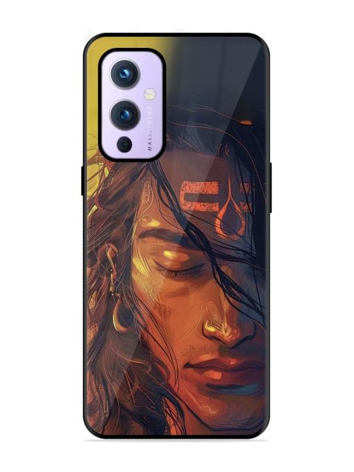 Tranquil Shiva Glossy Soft Edge Case for Oneplus 9 (5G)