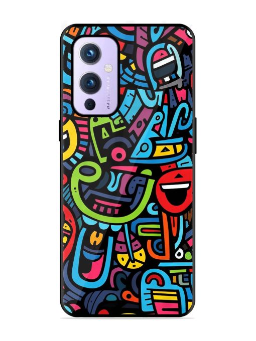 Doodlephoria Glossy Soft Edge Case for Oneplus 9 (5G)