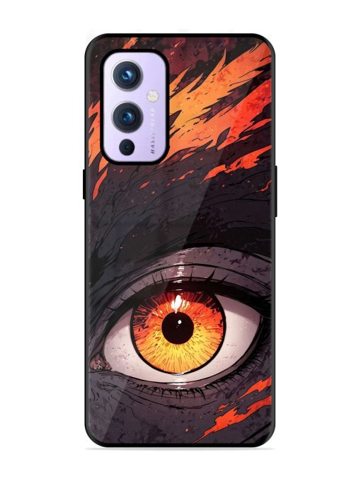 Inferno Gaze Glossy Soft Edge Case for Oneplus 9 (5G)