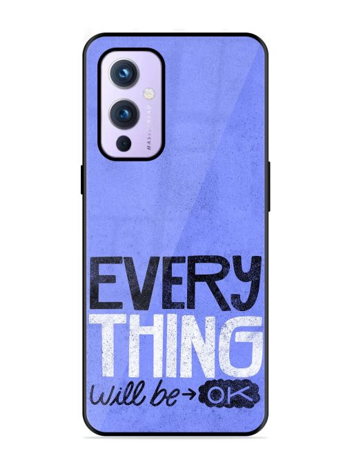 Hopeful Hues Glossy Soft Edge Case for Oneplus 9 (5G)