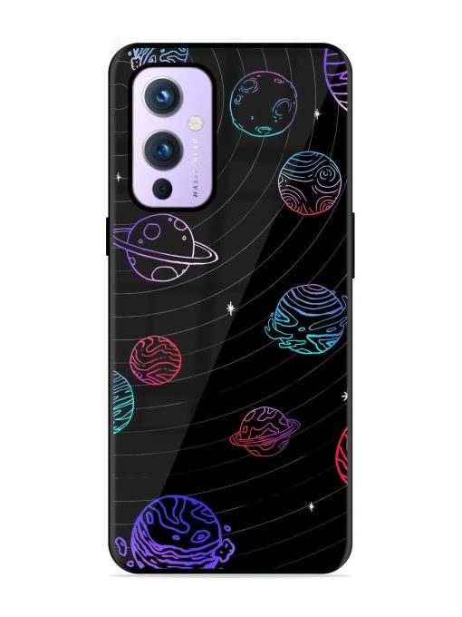 Cosmic Ballet Glossy Soft Edge Case for Oneplus 9 (5G)