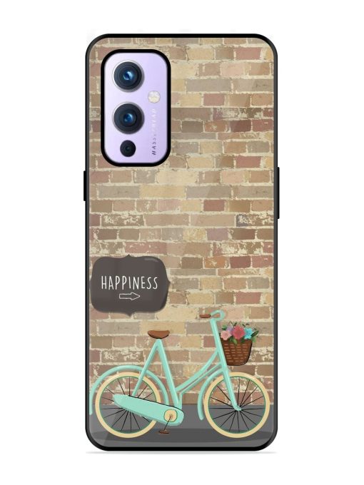 Pedaling Towards Happiness Glossy Soft Edge Case for Oneplus 9 (5G)