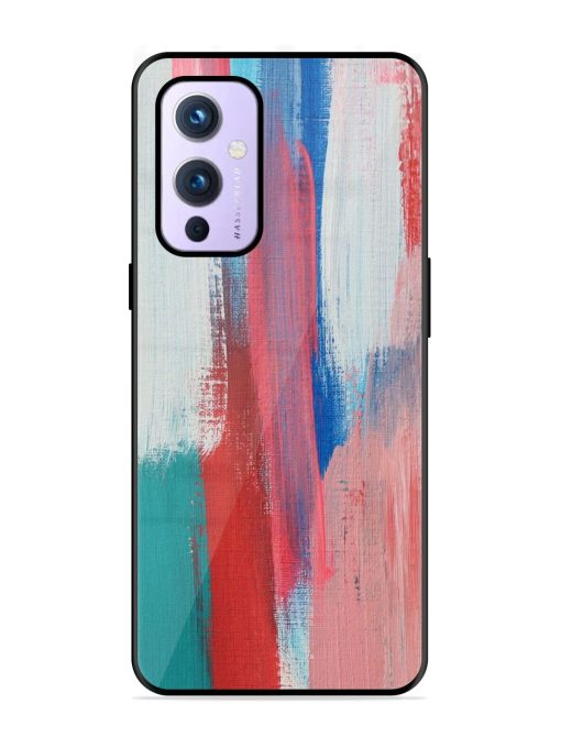 Colorful Chaos Glossy Soft Edge Case for Oneplus 9 (5G)