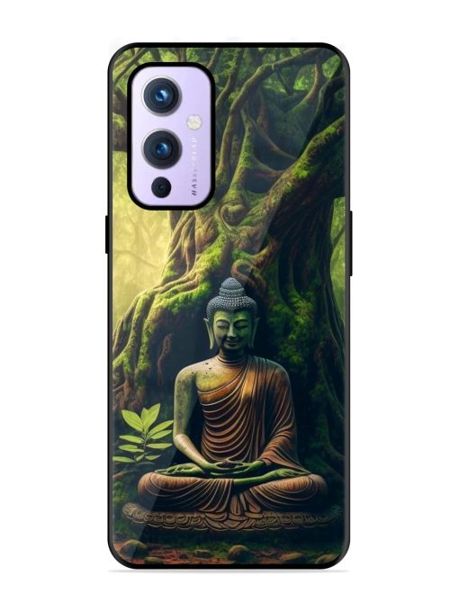 Green Buddha Art Glossy Soft Edge Case for Oneplus 9 (5G)