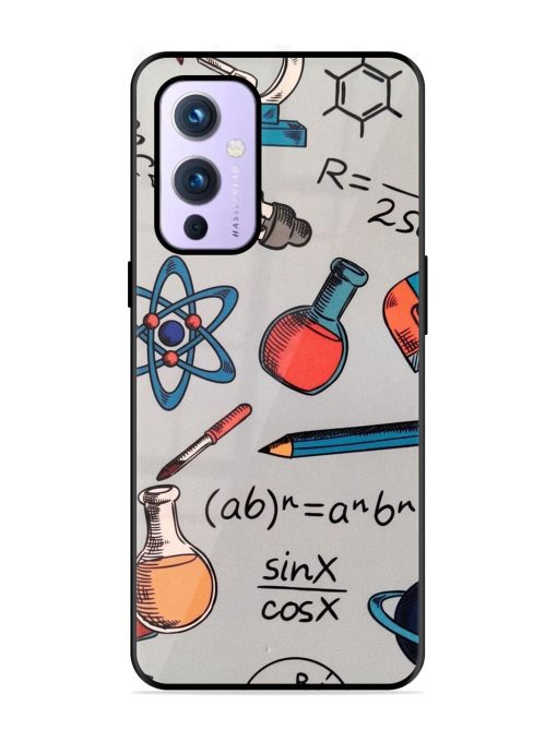 Science Doodle Glossy Soft Edge Case for Oneplus 9 (5G)