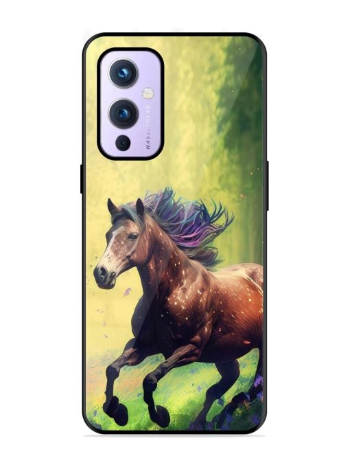 Enchanted Gallop Glossy Soft Edge Case for Oneplus 9 (5G)