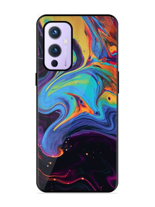 Liquid Dreamscape Glossy Soft Edge Case for Oneplus 9 (5G)