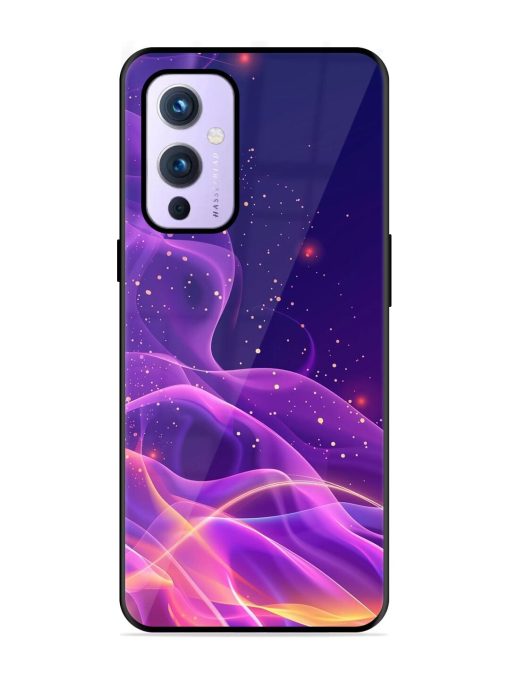 Cosmic Currents Glossy Soft Edge Case for Oneplus 9 (5G)