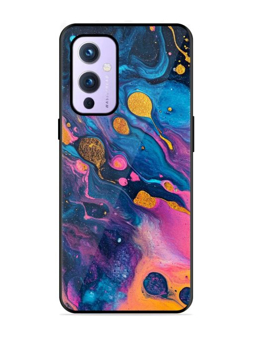 Cosmic Swirl Glossy Soft Edge Case for Oneplus 9 (5G)