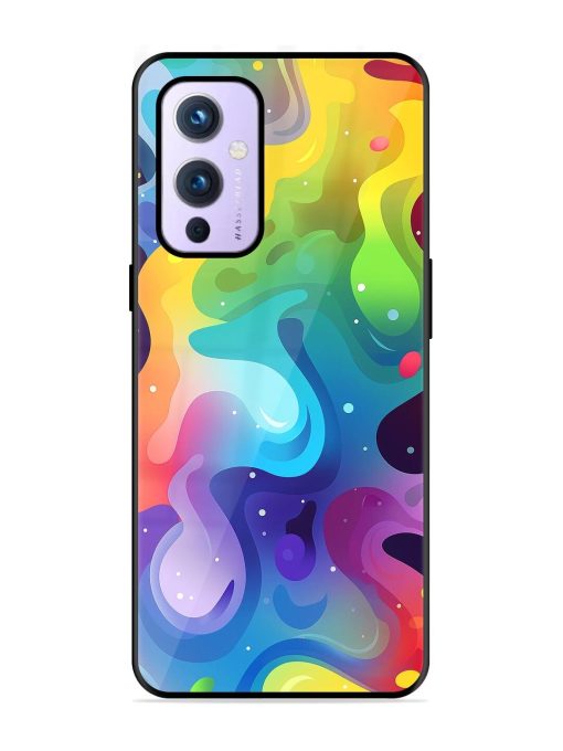 Rainbow River Glossy Soft Edge Case for Oneplus 9 (5G)