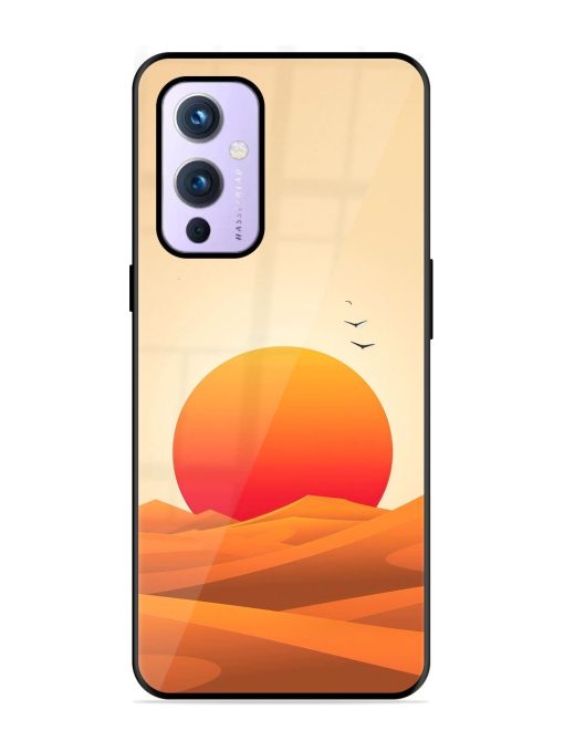 Desert Sunset Glossy Soft Edge Case for Oneplus 9 (5G)