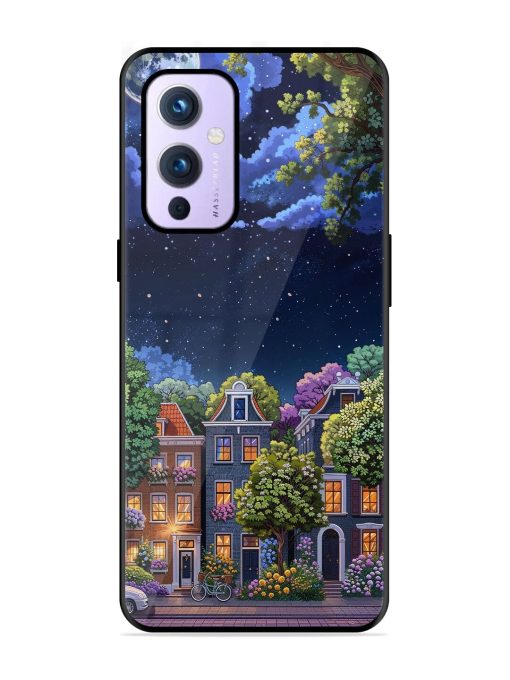 Moonlit Streets Glossy Soft Edge Case for Oneplus 9 (5G)