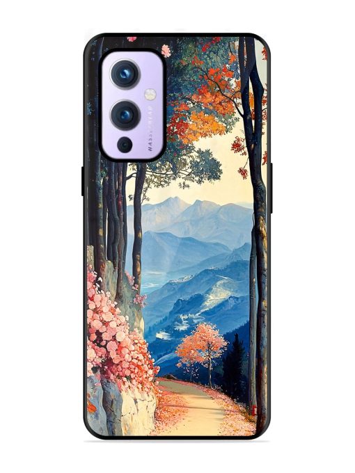 Mountainside Serenity Glossy Soft Edge Case for Oneplus 9 (5G)