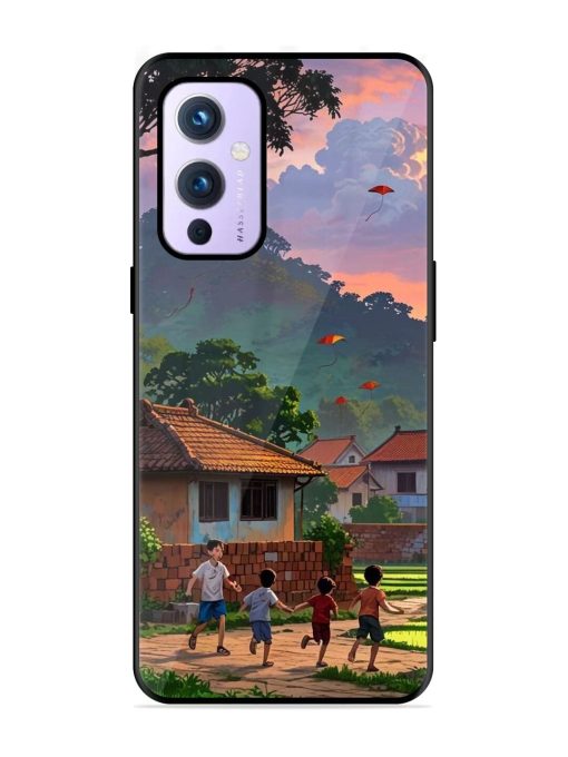 Sunset Play Glossy Soft Edge Case for Oneplus 9 (5G)