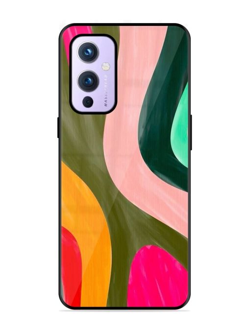 Wavy Wonder Glossy Soft Edge Case for Oneplus 9 (5G)