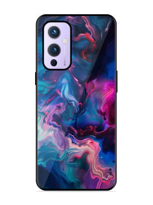 Cosmic Swirl Glossy Soft Edge Case for Oneplus 9 (5G)