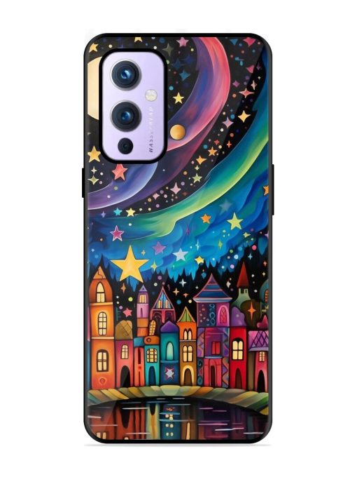 Starlit Village Glossy Soft Edge Case for Oneplus 9 (5G)