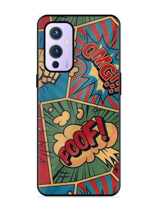 Comic Book Chaos Glossy Soft Edge Case for Oneplus 9 (5G)