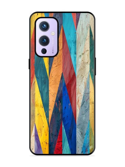 Abstract Tapestry Glossy Soft Edge Case for Oneplus 9 (5G)