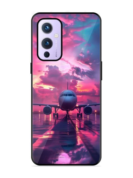 Neon Runway Glossy Soft Edge Case for Oneplus 9 (5G)