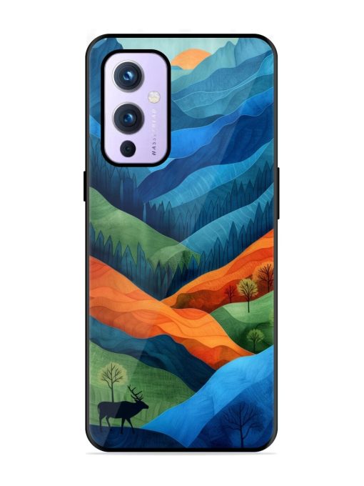 Layers Of The Land Glossy Soft Edge Case for Oneplus 9 (5G)