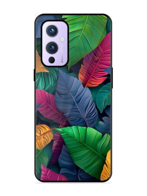 Tropical Tapestry Glossy Soft Edge Case for Oneplus 9 (5G)