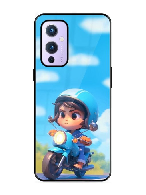 Little Rider Glossy Soft Edge Case for Oneplus 9 (5G)