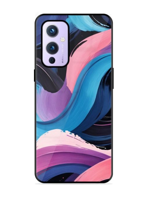 Whimsical Waves Glossy Soft Edge Case for Oneplus 9 (5G)