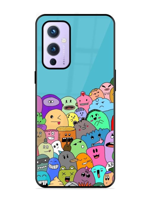 Monster Mash Glossy Soft Edge Case for Oneplus 9 (5G)