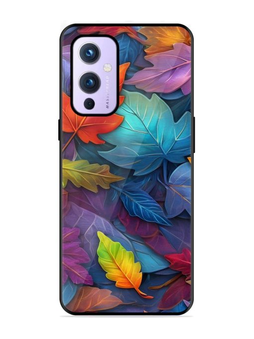 Autumn'S Embrace Glossy Soft Edge Case for Oneplus 9 (5G)