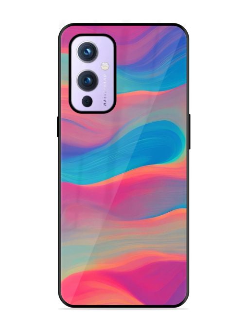 Wavy Wonder Glossy Soft Edge Case for Oneplus 9 (5G)